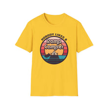 Load image into Gallery viewer, Nobody Likes a Ramp Camper Official Credit Card Captain Softstyle T-Shirt