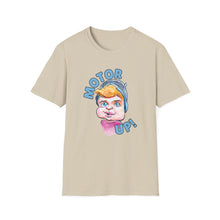 Load image into Gallery viewer, HayHay Says, "Motor Up!" Official Credit Card Captain Softstyle T-Shirt
