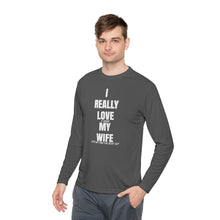 Load image into Gallery viewer, I Really Love My Wife Funny Credit Card Captain Long Sleeve Tee