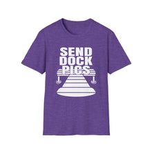 Load image into Gallery viewer, Send Dock Pics Funny Credit Card Captain Softstyle T-Shirt