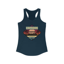 Load image into Gallery viewer, Captoon Official Credit Card Captain Women's Racerback Tank