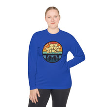 Load image into Gallery viewer, Greetings From New Smyrna Beach Credit Card Captain Long Sleeve Tee