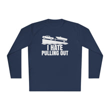 Load image into Gallery viewer, I Hate Pulling Out Official Credit Card Captain Funny Long Sleeve Tee