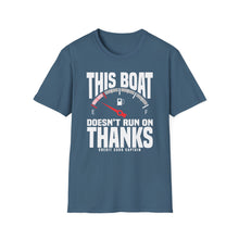 Load image into Gallery viewer, This Boat Doesn't Run on Thanks Funny Credit Card Captain Softstyle T-Shirt