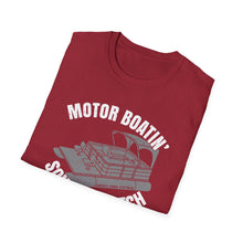 Load image into Gallery viewer, Motor Boatin' Son of a B*tch Funny Credit Card Captain Softstyle T-Shirt