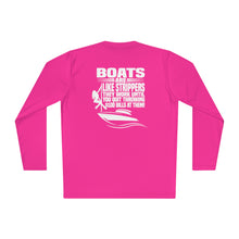 Load image into Gallery viewer, Boats Are Like Strippers Funny Official Credit Card Captain Long Sleeve Tee