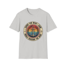 Load image into Gallery viewer, Sorry For What I Said While Docking the Boat Funny Official Credit Card Captain- T-Top Design Softstyle T-Shirt