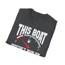 Load image into Gallery viewer, This Boat Doesn't Run on Thanks Funny Credit Card Captain Softstyle T-Shirt