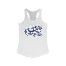 Load image into Gallery viewer, Whiskey Throttle Pontoon Captain Official Credit Card Captain Funny Women's Racerback Tank