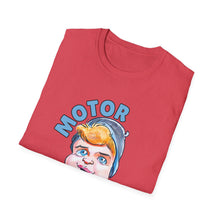 Load image into Gallery viewer, HayHay Says, "Motor Up!" Official Credit Card Captain Softstyle T-Shirt