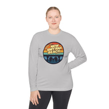 Load image into Gallery viewer, Greetings From New Smyrna Beach Credit Card Captain Long Sleeve Tee