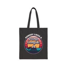 Load image into Gallery viewer, Nobody Likes a Ramp Camper Official Credit Card Captain Cotton Canvas Tote Bag