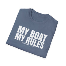 Load image into Gallery viewer, My Boat My Rules Official Credit Card Captain Funny Softstyle T-Shirt