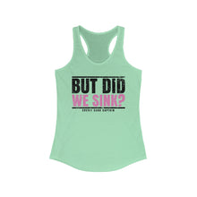 Load image into Gallery viewer, But Did We Sink? Official Credit Card Captain Funny Women's Racerback Tank