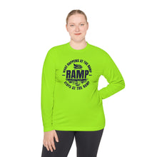 Load image into Gallery viewer, What Happens at the Ramp Stays at the Ramp Official CCC Funny Unisex Lightweight Long Sleeve Tee