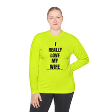 Load image into Gallery viewer, I Really Love My Wife Funny Credit Card Captain Long Sleeve Tee