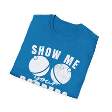 Load image into Gallery viewer, Show Me Your Bobbers Official Credit Card Captain Funny Softstyle T-Shirt