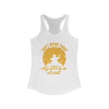 Load image into Gallery viewer, Can't Work Today Funny Official CCC Women's Racerback Tank