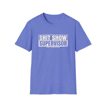 Load image into Gallery viewer, Sh*t Show Supervisor Official Credit Card Captain Funny Softstyle T-Shirt