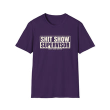 Load image into Gallery viewer, Sh*t Show Supervisor Official Credit Card Captain Funny Softstyle T-Shirt
