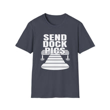 Load image into Gallery viewer, Send Dock Pics Funny Credit Card Captain Softstyle T-Shirt