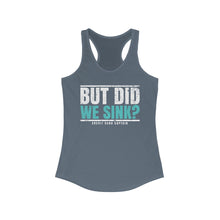Load image into Gallery viewer, But Did We Sink? Official Credit Card Captain Funny Women's Racerback Tank