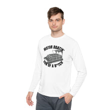 Load image into Gallery viewer, Motor Boatin' Son of a B*tch Funny Credit Card Captain Long Sleeve Tee