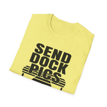 Load image into Gallery viewer, Send Dock Pics Funny Credit Card Captain Softstyle T-Shirt