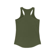 Load image into Gallery viewer, Sunset Under The Bridge Pontoon Dispensor Official Credit Card Captain Women's Racerback Tank