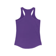 Load image into Gallery viewer, Sunset Under The Bridge Pontoon Dispensor Official Credit Card Captain Women's Racerback Tank