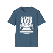 Load image into Gallery viewer, Send Dock Pics Funny Credit Card Captain Softstyle T-Shirt