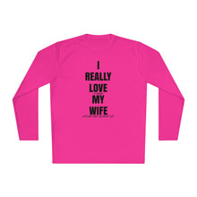 Load image into Gallery viewer, I Really Love My Wife Funny Credit Card Captain Long Sleeve Tee