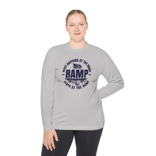 Load image into Gallery viewer, What Happens at the Ramp Stays at the Ramp Official CCC Funny Unisex Lightweight Long Sleeve Tee
