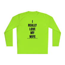 Load image into Gallery viewer, I Really Love My Wife Funny Credit Card Captain Long Sleeve Tee