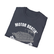 Load image into Gallery viewer, Motor Boatin' Son of a B*tch Funny Credit Card Captain Softstyle T-Shirt