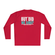Load image into Gallery viewer, But Did We Sink? Official Credit Card Captain Funny Lightweight Long Sleeve Tee