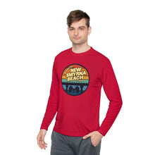 Load image into Gallery viewer, Greetings From New Smyrna Beach Credit Card Captain Long Sleeve Tee