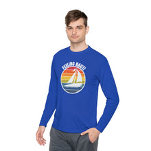 Load image into Gallery viewer, Feeling Nauti Sailboat Official Credit Card Captain Lightweight Long Sleeve Tee
