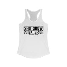 Load image into Gallery viewer, Sh*t Show Supervisor Official Credit Card Captain Women&#39;s Racerback Tank
