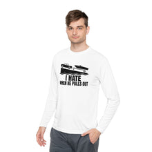 Load image into Gallery viewer, I Hate When He Pulls Out Official Credit Card Captain Funny Long Sleeve Tee
