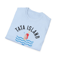 Load image into Gallery viewer, Tata Island Swim Club Funny Credit Card Captain Softstyle T-Shirt
