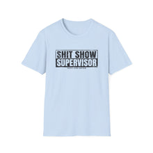 Load image into Gallery viewer, Sh*t Show Supervisor Official Credit Card Captain Funny Softstyle T-Shirt
