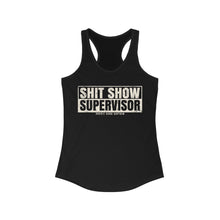 Load image into Gallery viewer, Sh*t Show Supervisor Official Credit Card Captain Women&#39;s Racerback Tank
