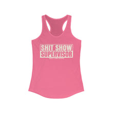 Load image into Gallery viewer, Sh*t Show Supervisor Official Credit Card Captain Women&#39;s Racerback Tank
