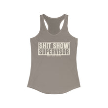 Load image into Gallery viewer, Sh*t Show Supervisor Official Credit Card Captain Women&#39;s Racerback Tank
