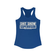 Load image into Gallery viewer, Sh*t Show Supervisor Official Credit Card Captain Women&#39;s Racerback Tank
