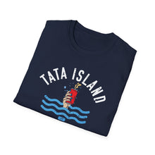 Load image into Gallery viewer, Tata Island Swim Club Funny Credit Card Captain Softstyle T-Shirt
