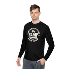 Load image into Gallery viewer, What Happens at the Ramp Stays at the Ramp Official CCC Funny Unisex Lightweight Long Sleeve Tee
