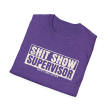 Load image into Gallery viewer, Sh*t Show Supervisor Official Credit Card Captain Funny Softstyle T-Shirt
