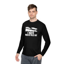 Load image into Gallery viewer, I Hate When He Pulls Out Official Credit Card Captain Funny Long Sleeve Tee
